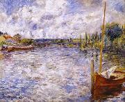 Pierre Auguste Renoir The Seine at Chatou Sweden oil painting artist